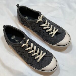 Juicy Couture Gray and White Sneakers